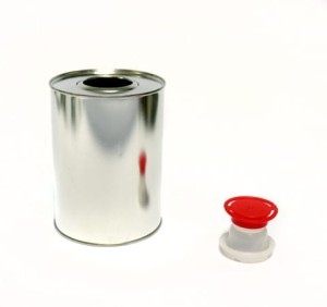 Butelka metalowa 99mm 0,8litra + korek z lejkiem 42mm [ 11szt.] A