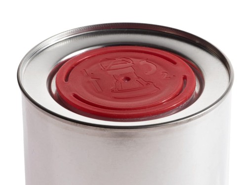 Plastikowy korek 57mm z nakrętką i wyciąganym lejkiem z plombą