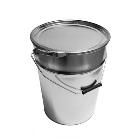 Wiadro stożkowe z zamknięciem dźwigniowym