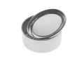 Puszka metalowa tłoczona bez pierścienia 72mm 100ml