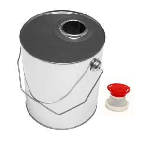 Kanister 153mm 2,5 litra z uchwytem + korek z lejkiem 42mm  [18szt.] C